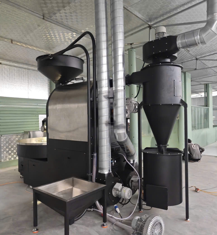 MÁY RANG CÀ PHÊ SUNROASTER 60KG/MẺ BẢN TỰ ĐỘNG