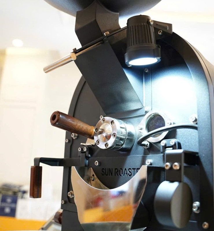 MÁY RANG CÀ PHÊ SUNROASTER 1.2KG/MẺ TỰ ĐỘNG